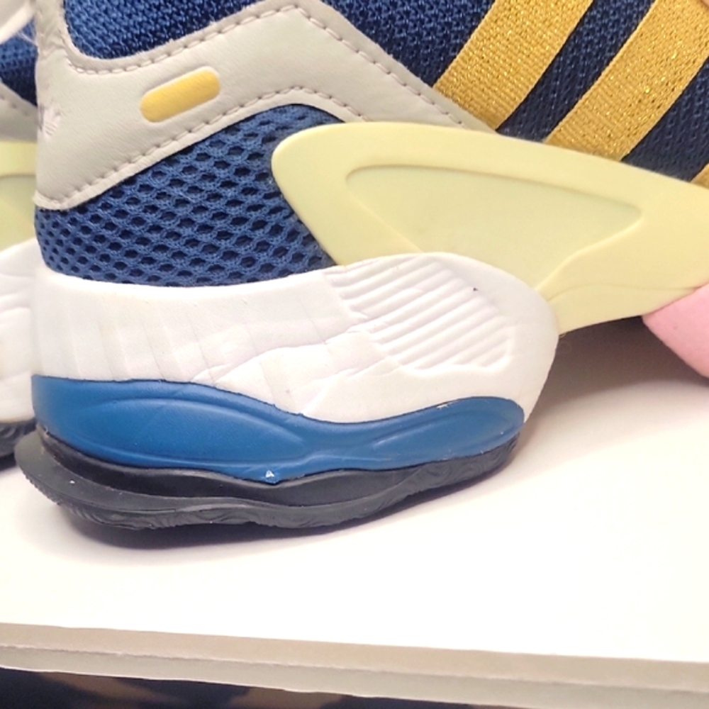 Adidas Women's Athletic Shoes - Navy, Gold, Pink #15 - Picture 8 of 14